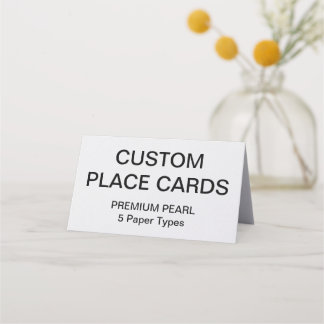 Cartão De Mesa Modelo de Vazio de Placas Personalizadas Personali