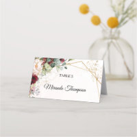 Moldura de ouro floral de eucalipto esbranquiçado