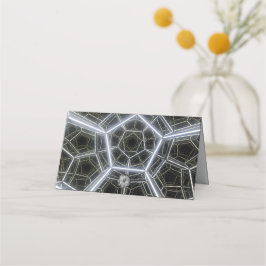 Cartão De Mesa Multidimensional do Sci-Fi