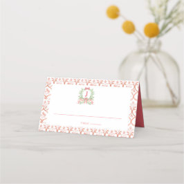 Cartão De Mesa Natal Grandmillennial