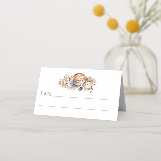 Cartão De Mesa O Amor É Criar Mesa (Frente)