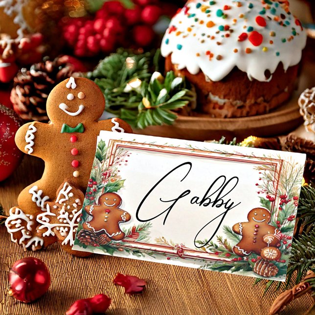 Cartão De Mesa Pão de especiarias (Criador carregado)