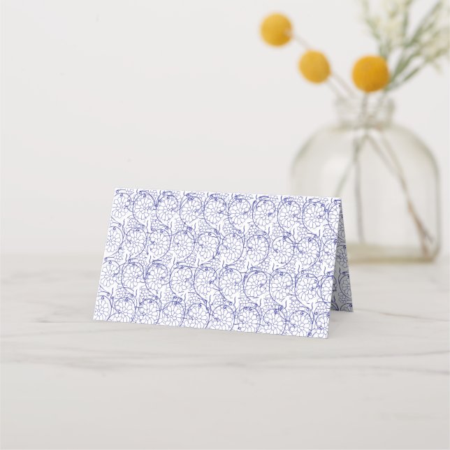 Cartão De Mesa Papel branco de embrulho com uma parte sutil e rep (Frente)