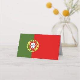 Cartão De Mesa pavilhão de Portugal