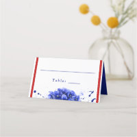 Pinta Náutica Vermelha Azul Hydrangea