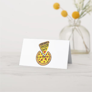 Cartão De Mesa Pizza Mania