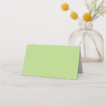 Placa de identificação em verde-maçã empoeirado co