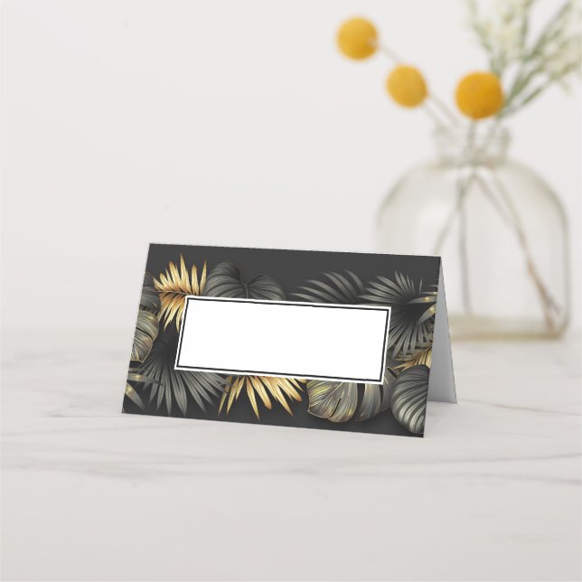 Cartão De Mesa Placa de Local de Nome (Frente)