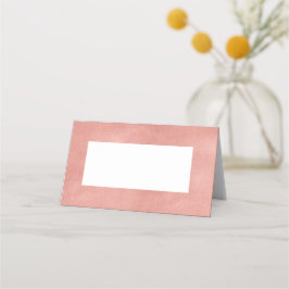 Cartão De Mesa Placa de Local Dobrado Moderna do Folheto Dourado 