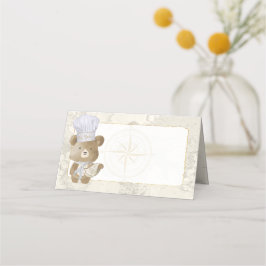 Cartão De Mesa Placas de Comida do buffet do chá de fraldas