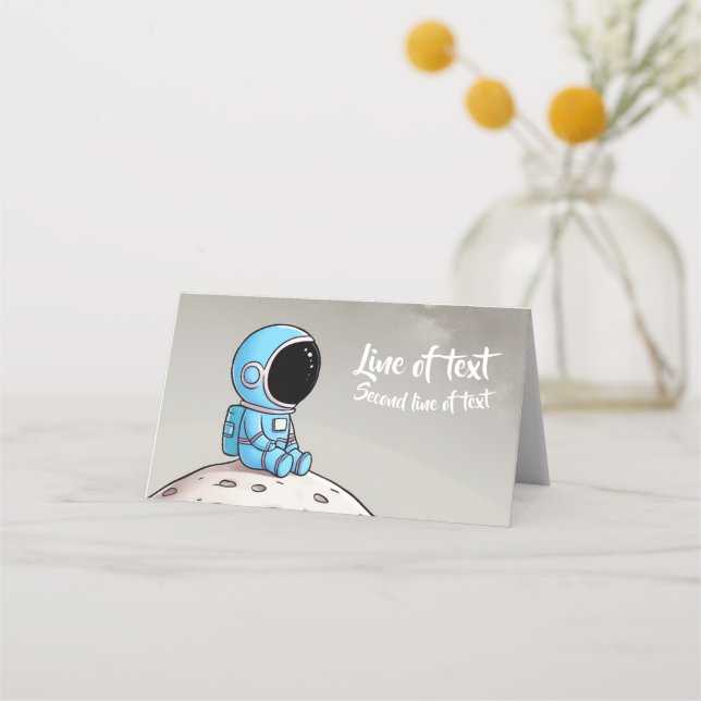 Cartão De Mesa Quadro (Frente)