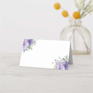 Cartão De Mesa Rosa Eucalyptus Botanical Dusty Roxo