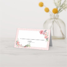 Rosa Pastel Floral