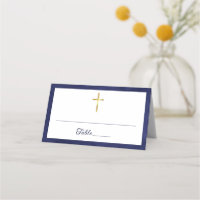 Royal Blue Watercolor Baptism