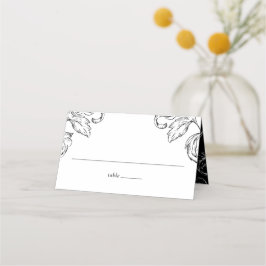 Cartão De Mesa RSVP do Casamento vintage Rococo