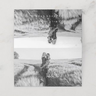 Cartão De Mesa Simples Elegante Boho Mesa Sem Cartão com fotos