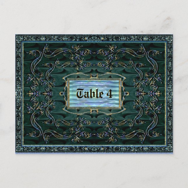 Cartão de Mesa Triomphe L Marda (Frente)