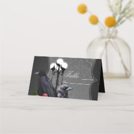 Cartão De Mesa Um casamento único