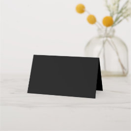 Cartão De Mesa uma foto em preto e branco