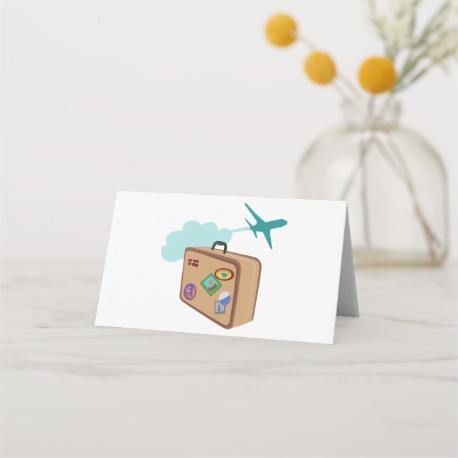 Cartão De Mesa Viagem (Frente)