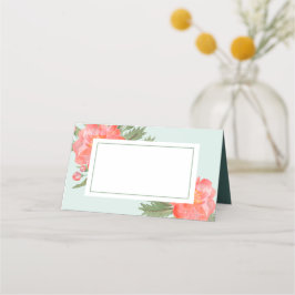 Cartão De Mesa Winter Peony