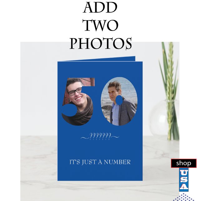 Cartão de Modelo de Fotografia Estilizada de 50º A (Criador carregado)
