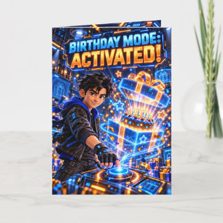Cartão de Modo de Aniversário Ativado AnimatedLabb