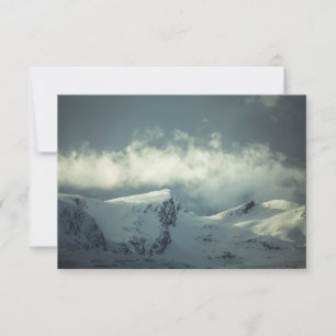 Cartão de Montanha Noruega
