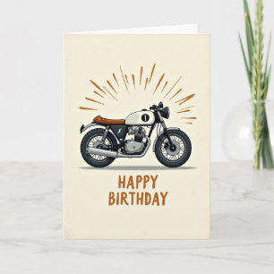Cartão de Motocicleta Marco