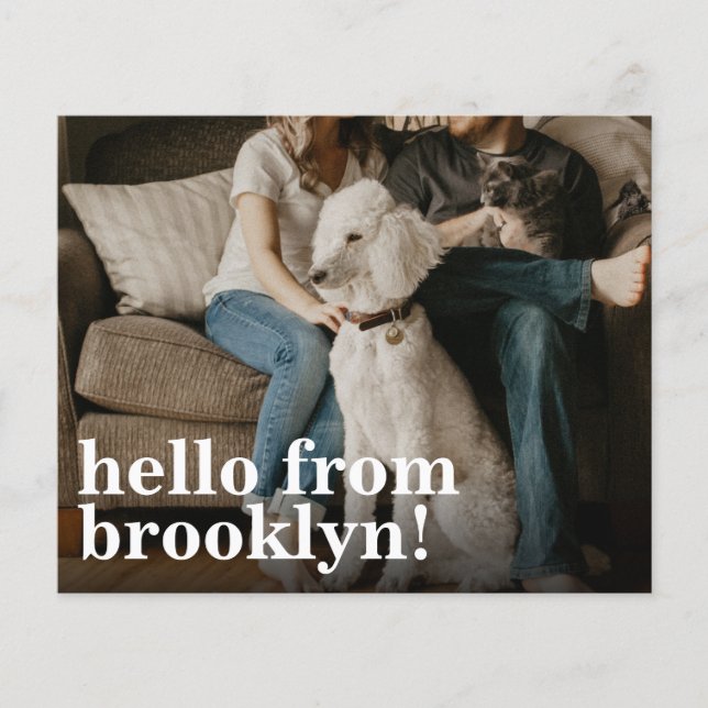 Cartão de Movimentação de Fotografia de Novo Ender (Frente)