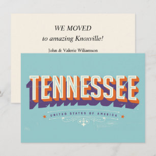 Cartão de Mudança de Endereço do Tennessee