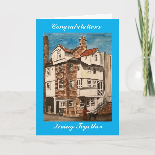 Cartão de mudança para juntos (Frente)