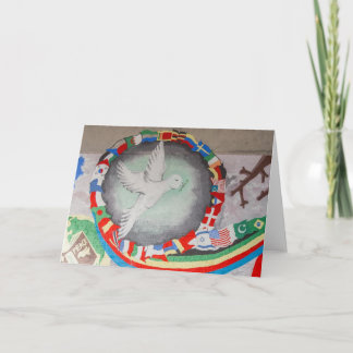 Cartão de Muro de Paz do CITYarts London