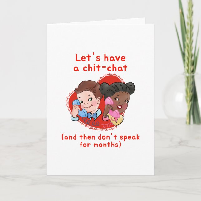 Cartão de namorado engraçado (Frente)