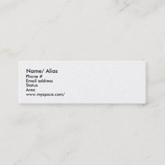 Cartão de namorando para reuniões rápidas - C… -