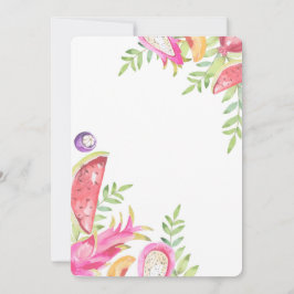 Cartão de Nascimento para segundos de Duas TTI FRU