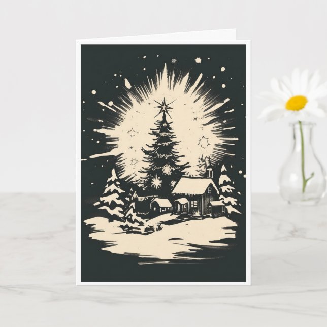 Cartão de Natal (Planta pequena)