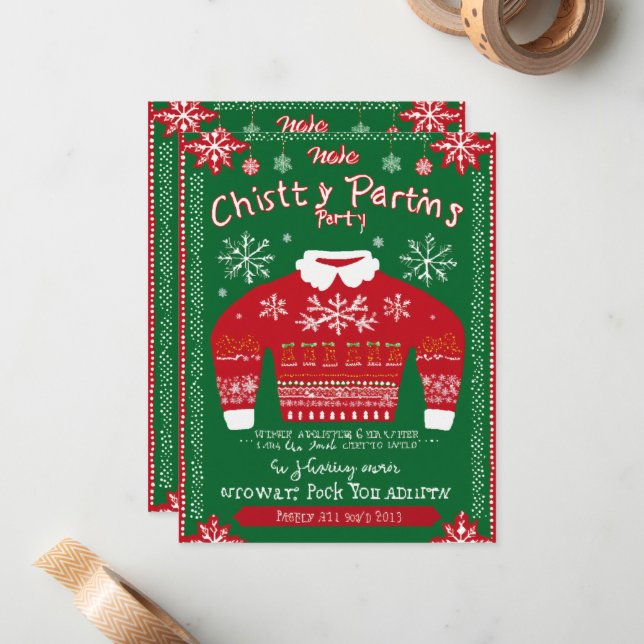 Cartão de Natal (Frente/Verso In Situ)