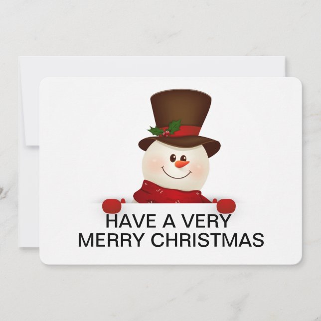 Cartão de Natal (Frente)