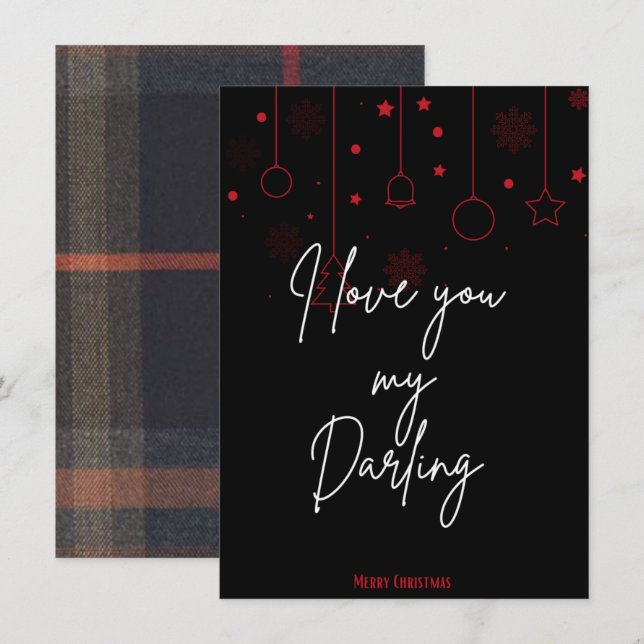 Cartão de Natal (Frente/Verso)