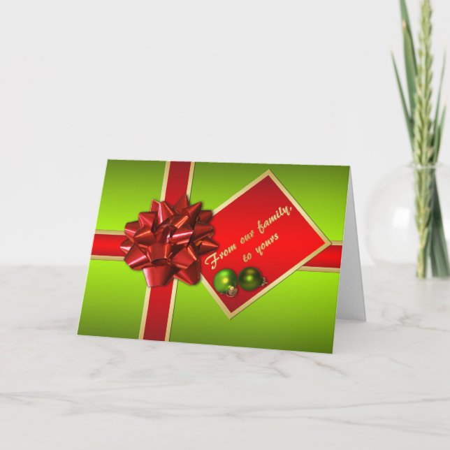 Cartão de Natal (Frente)