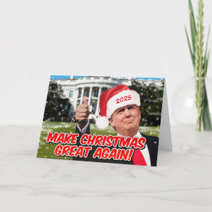 Cartão de Natal 2021 do Funny Donald Trump