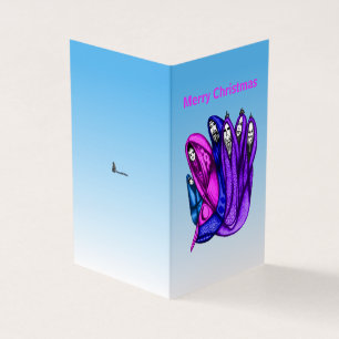 Cartão de Natal 4" x 3,5"