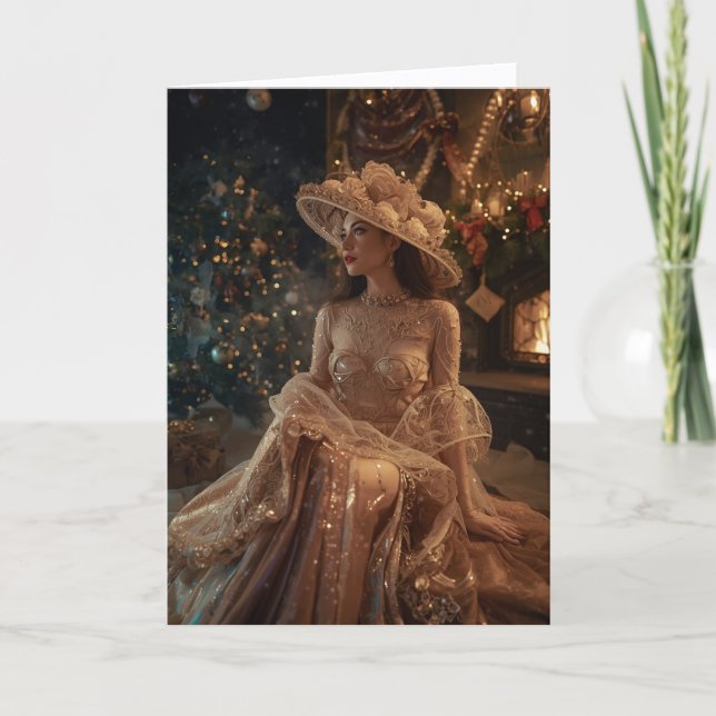 Cartão de Natal - A Estação do Sparkle (Frente)