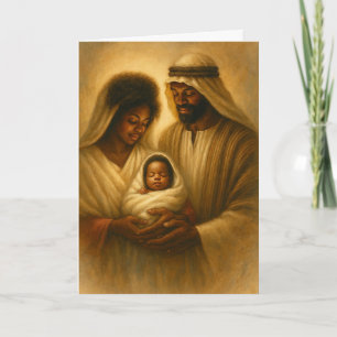 Cartão de Natal Afro-Americano Natal Negro