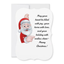 cartão de natal alegre