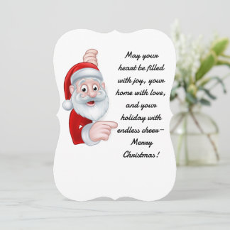 cartão de natal alegre