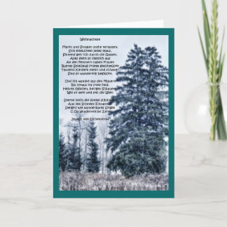 Cartão de Natal Alemão