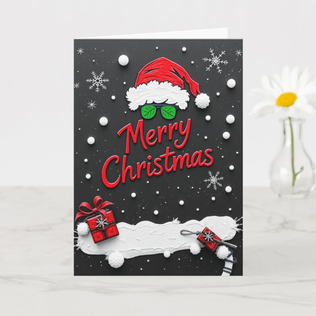 cartão de natal alternativo (Planta pequena)