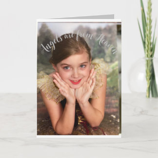 Cartão de Natal Anjo 